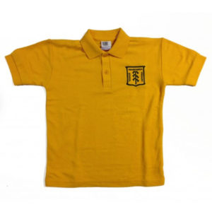 [NTH-0202] Waunceirch Children Gold School Polo [E]