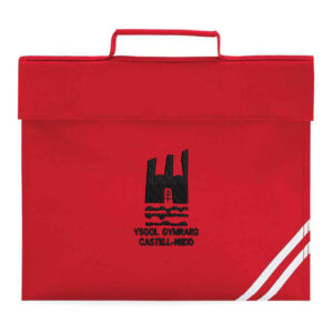 [E] NTH-0933 Ysgol Gymraeg Castell-Nedd Red Bookbag