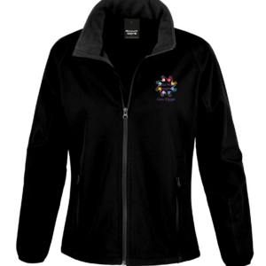 [NTH-0980] Gofal Plant Tregeles – R231F Ladies/Unisex Softshell Jacket Black [E]
