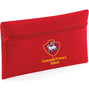 Cwmnedd Primary School Red Pencil Case [P]