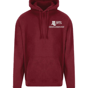 NPTC Construction Hoodie Burgundy SR [E]